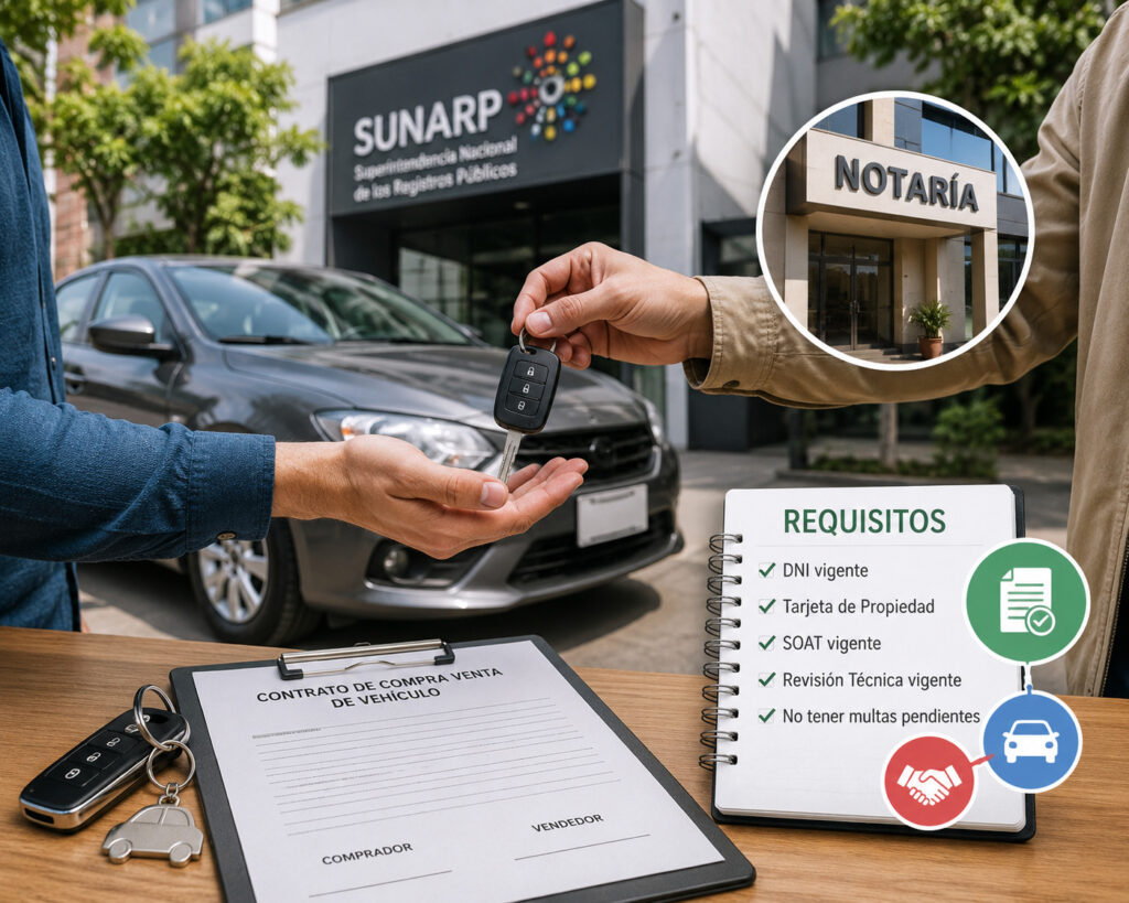 Cómo Comprar un Auto Usado en Perú 2026: Transferencia, Notaría y Requisitos