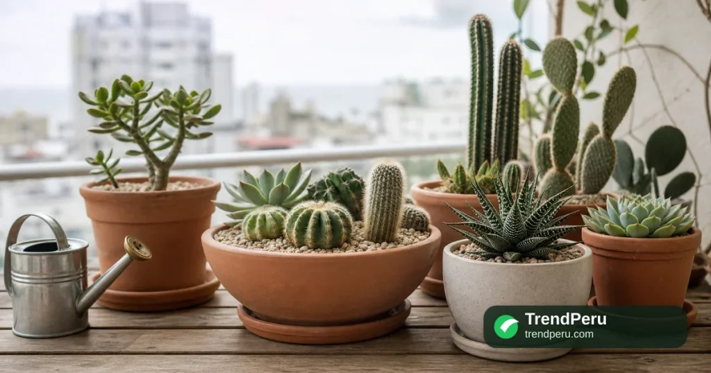 Cactus y suculentas en Perú: cuidados en Lima